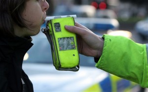 roadside drinking and driving breath testing